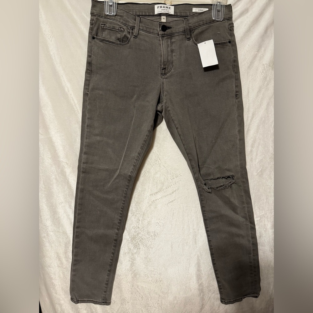 Frame Denim Charcoal Jeans